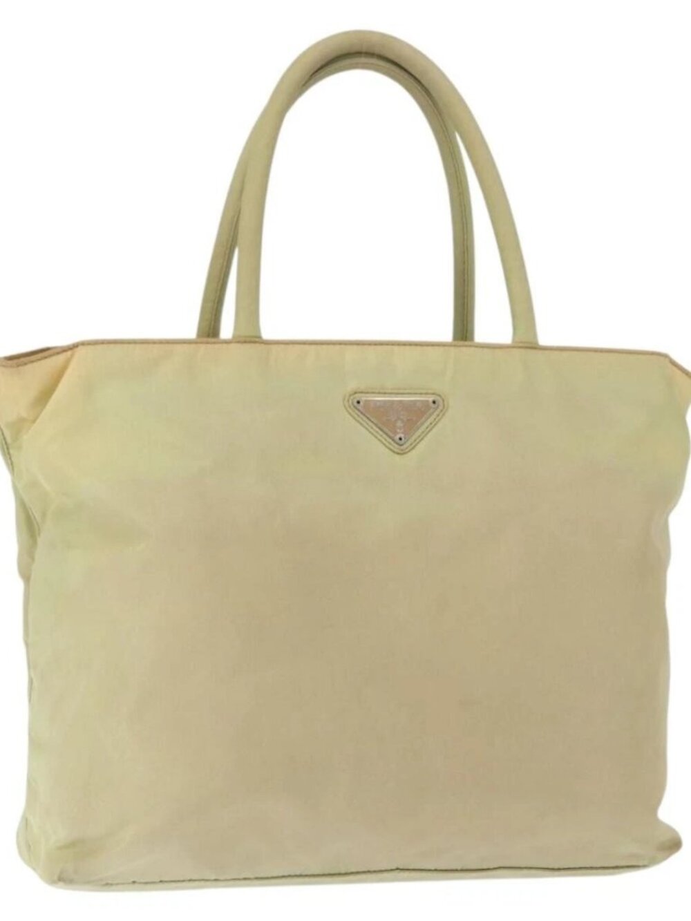 PRADA Tote Bag Nylon Ivory